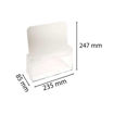 Picture of EXACOMPTA A4 COUNTER DISPLAY 1 TIER PORTRAIT 28MM DEEP